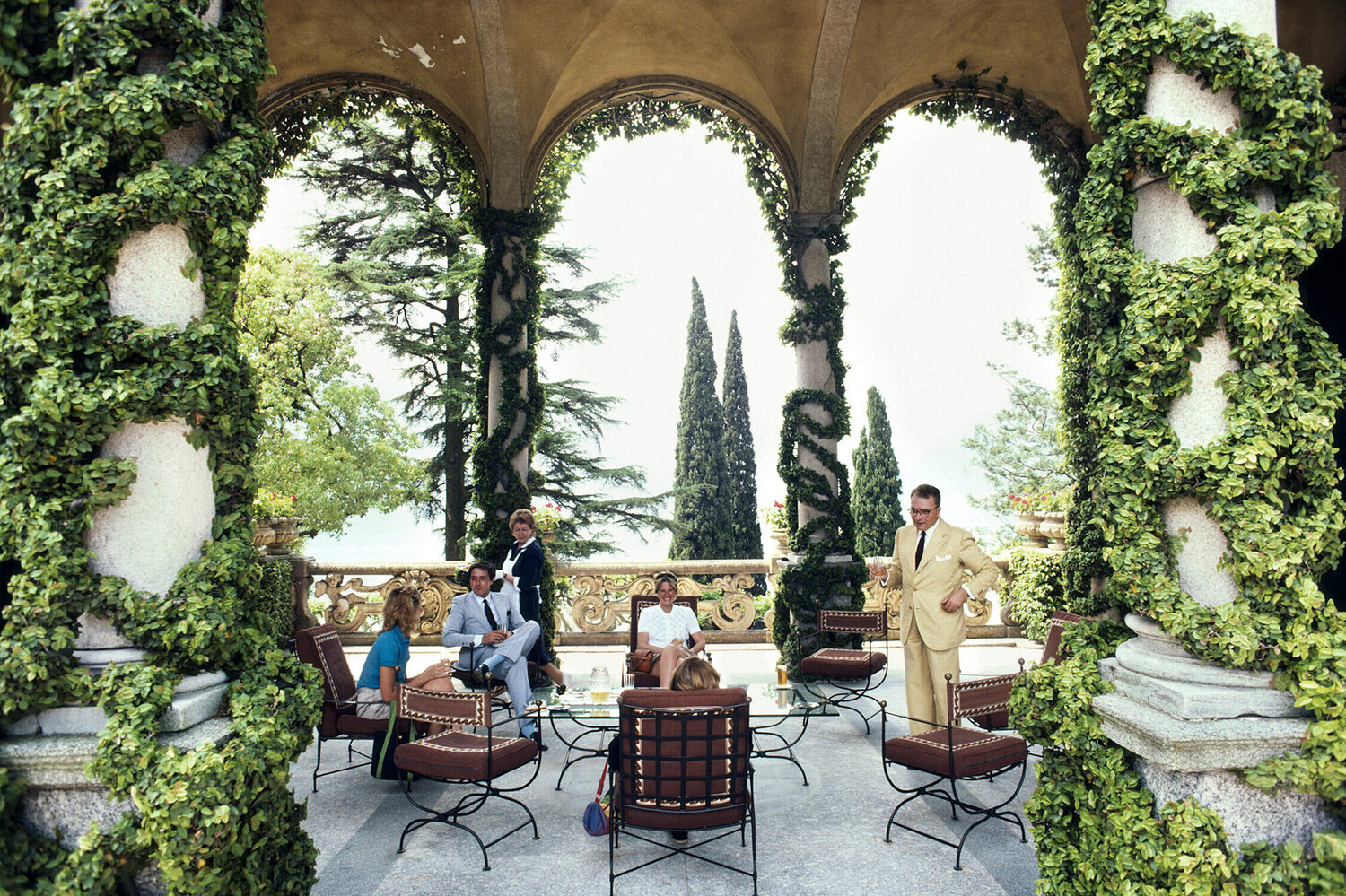 Slim Aarons 'Villa Del Balbianello' Slim Aarons Photography for sale