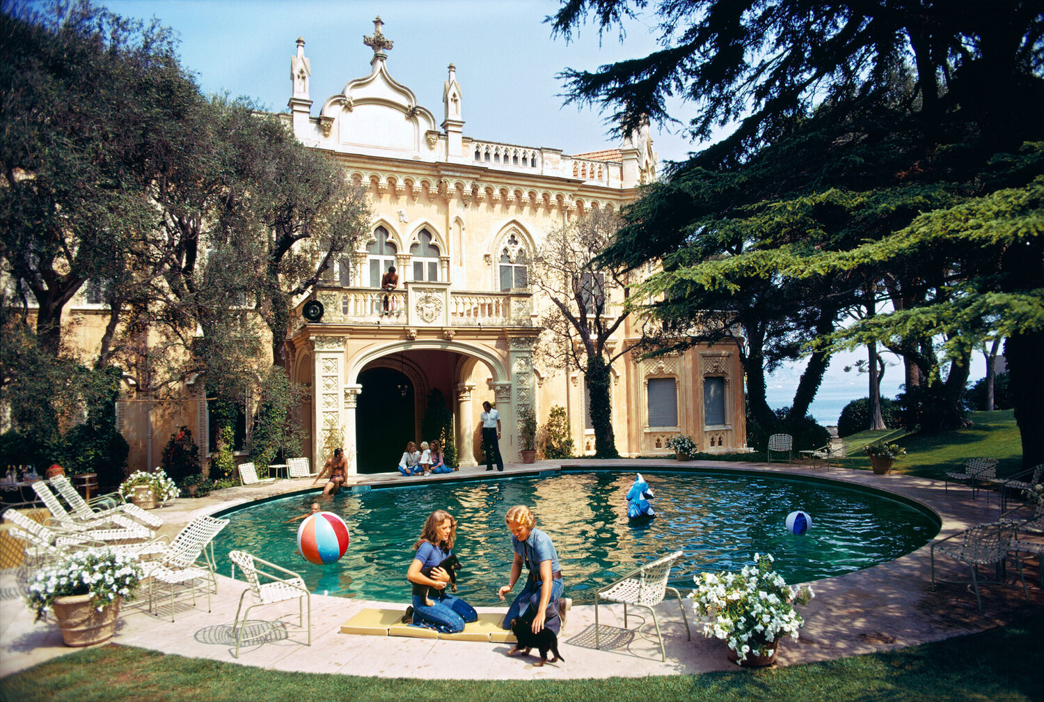 Slim Aarons 'Chateau St. Jean' Slim Aarons Photography for sale