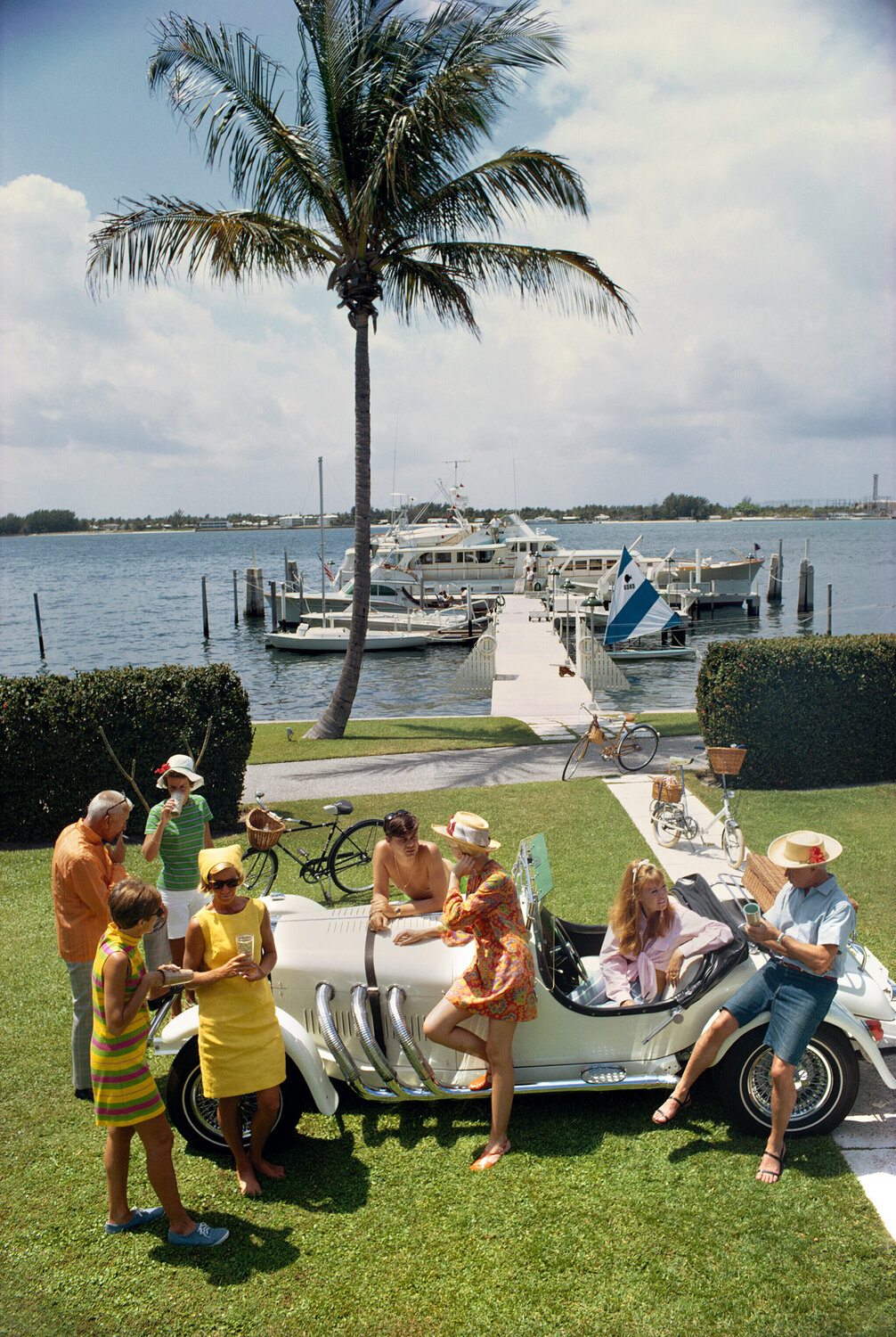 Slim Aarons 'Palm Beach Society' Slim Aarons Photographie à vendre