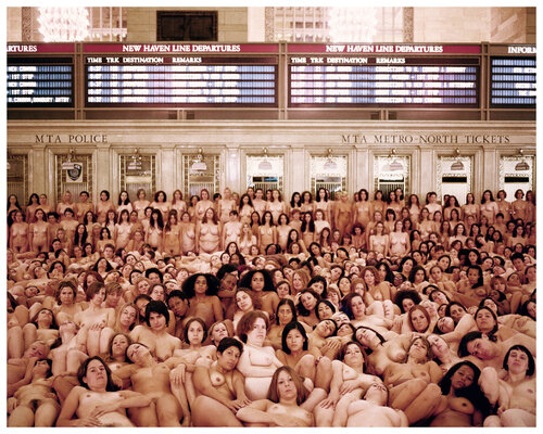 New York 4 (Grand Central) van Spencer Tunick, Fotografie te koop op Singulart