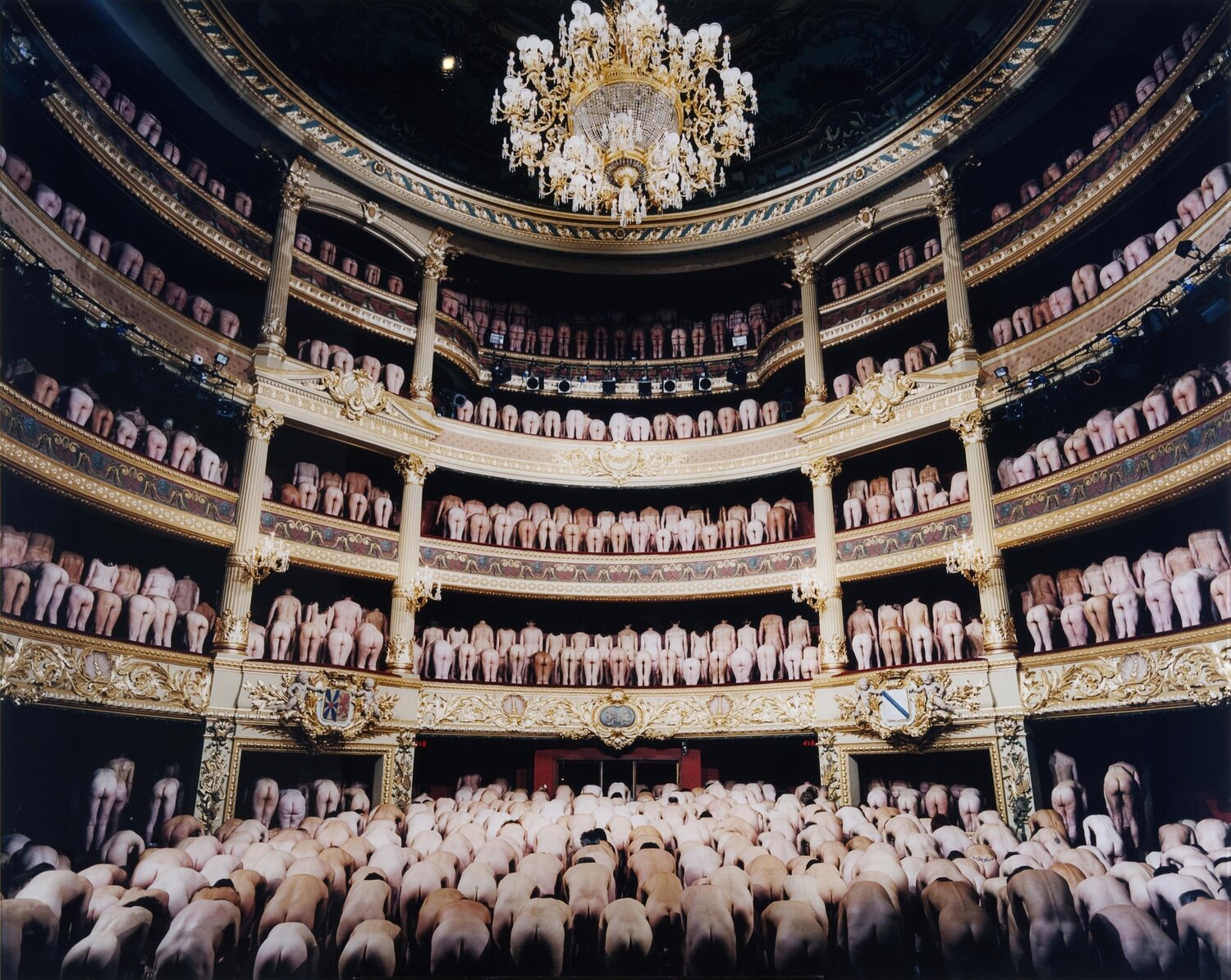 Brugge 1 Spencer Tunick Fotografia in vendita