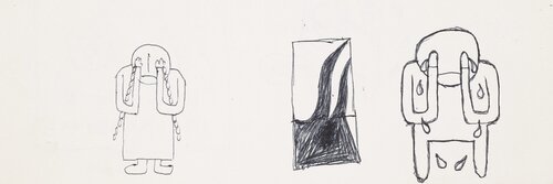 amnesiac cryer van Stanley Donwood, Werk op papier te koop op Singulart