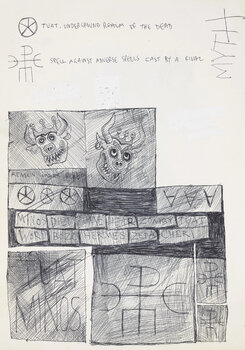 Stanley Donwood 直筆サイン シルクスクリーン 複製画・デジタルシルクスクリーン「立志」 – 草場一壽工房