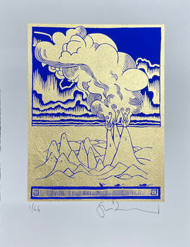 Stanley Donwood 直筆サイン シルクスクリーン Stanley Donwood 直筆サイン シルクスクリーン Stanley Donwood
