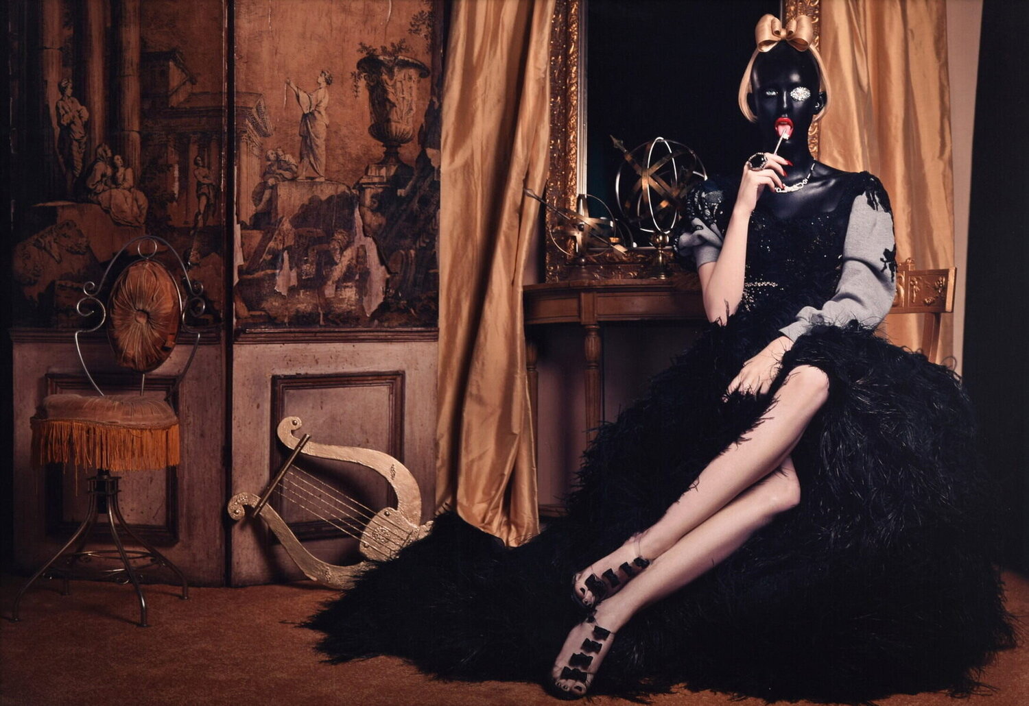 Large Steven Klein “Mad Magic Magnificent” C-Print Steven Klein Fotografia in vendita