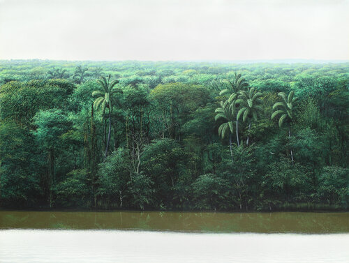 Orilla en Dia Claro y Gris by Tomás Sánchez, Painting for Sale on Singulart