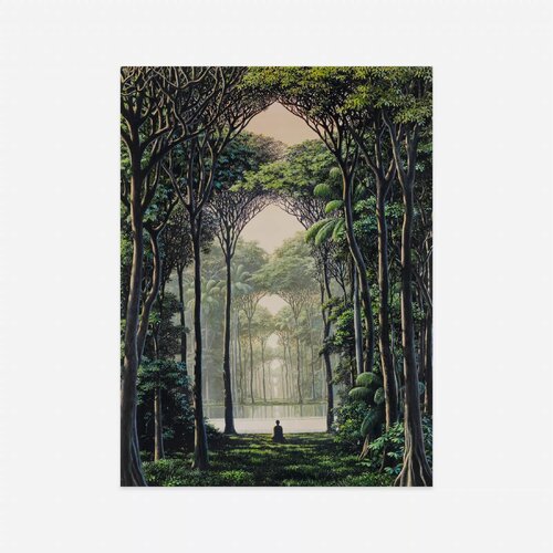 En el paisaje interior van Tomás Sánchez, Afdruk te koop op Singulart