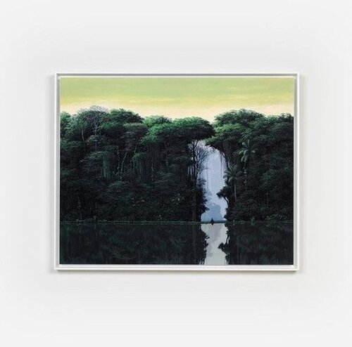 Meditador en la orilla van Tomás Sánchez, Afdruk te koop op Singulart