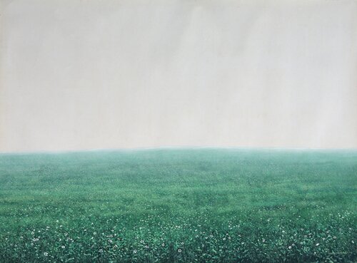 Del Romerillo al Blanco van Tomás Sánchez, Schilderij te koop op Singulart