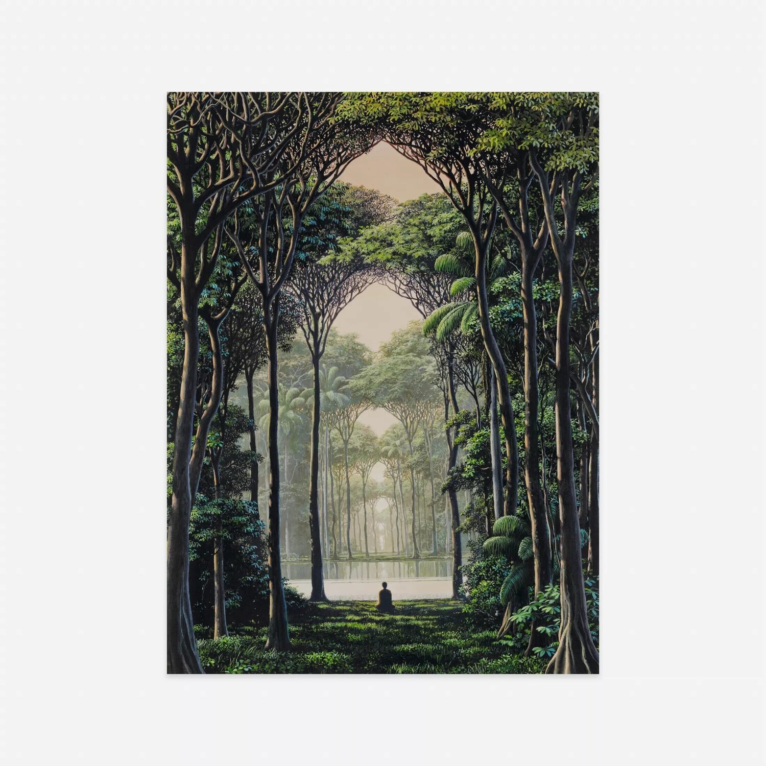 En el paisaje interior Tomás Sánchez Druck zu verkaufen
