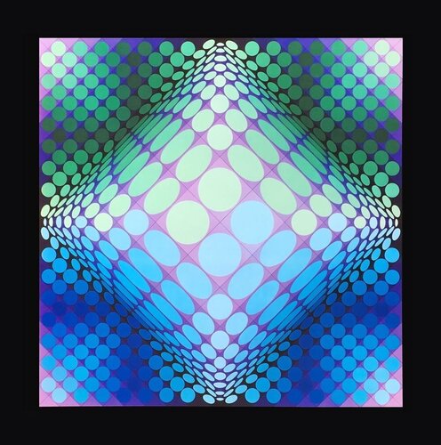 Dell 3 van Victor Vasarely, Afdruk te koop op Singulart