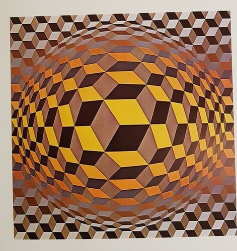Cheyt M van Victor Vasarely, Afdruk te koop op Singulart