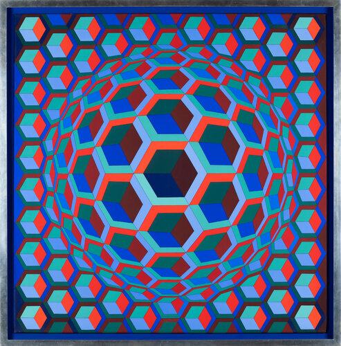 CELL van Victor Vasarely, Schilderij te koop op Singulart