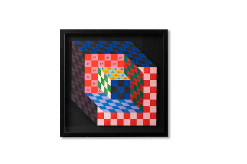 Project for print work van Victor Vasarely, Andere media te koop op Singulart
