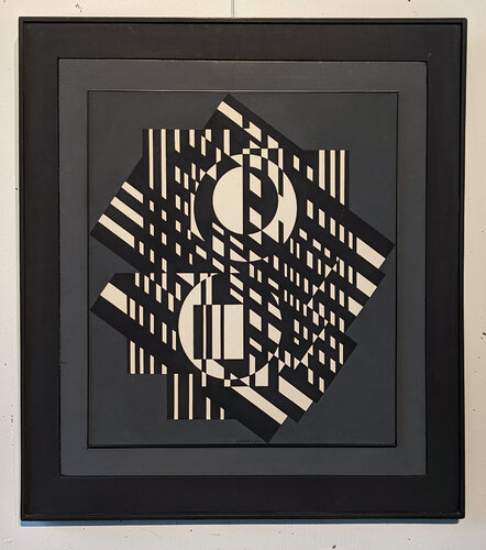 Contemplation devant l’éternité van Victor Vasarely, Werk op papier te koop op Singulart
