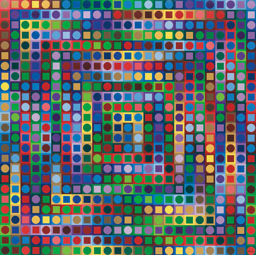Majus II van Victor Vasarely, Afdruk te koop op Singulart