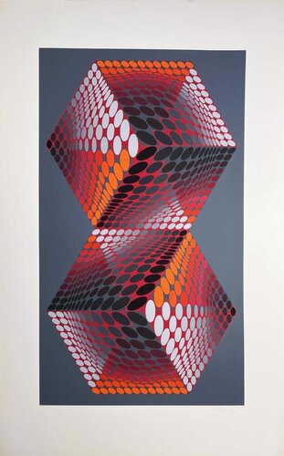 Album Meta: Seven Plates 1 van Victor Vasarely, Afdruk te koop op Singulart