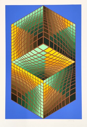 Ter Ur III van Victor Vasarely, Afdruk te koop op Singulart