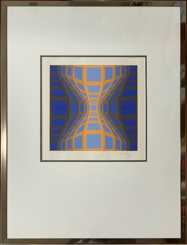 Kek Eg II van Victor Vasarely, Afdruk te koop op Singulart