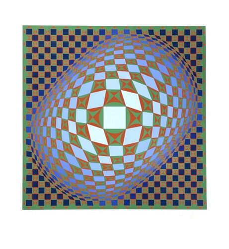 Vilag van Victor Vasarely, Afdruk te koop op Singulart