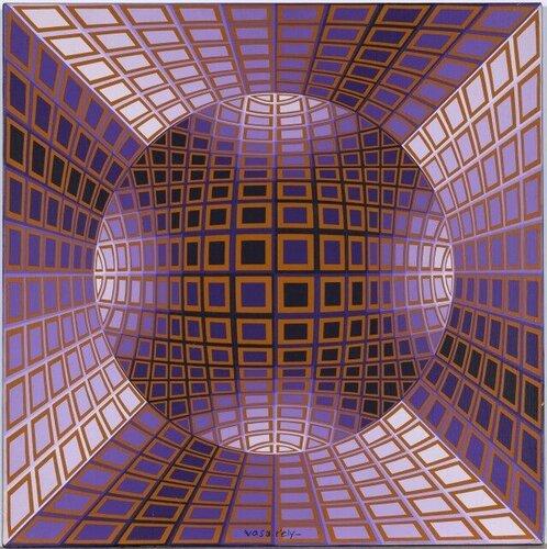Emotta-B van Victor Vasarely, Schilderij te koop op Singulart
