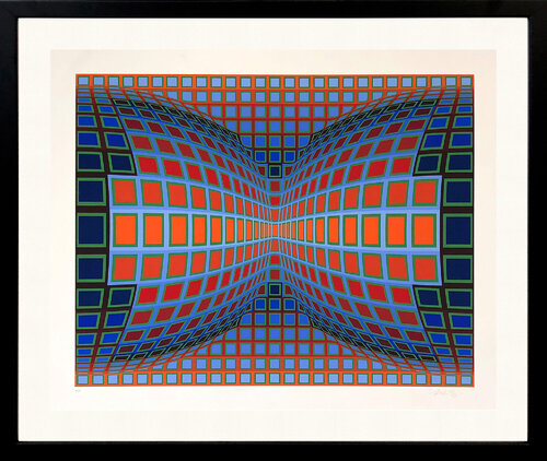 PAPILLON van Victor Vasarely, Afdruk te koop op Singulart