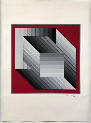 35 ans après van Victor Vasarely, Afdruk te koop op Singulart