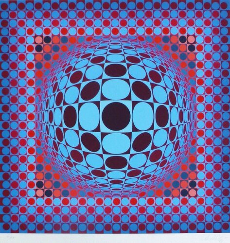 Hang van Victor Vasarely, Afdruk te koop op Singulart