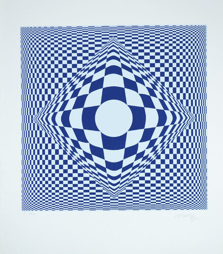 Vertigo van Victor Vasarely, Afdruk te koop op Singulart