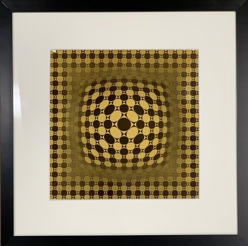 Vega [Brown] van Victor Vasarely, Afdruk te koop op Singulart