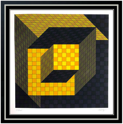 Gestalt van Victor Vasarely, Afdruk te koop op Singulart