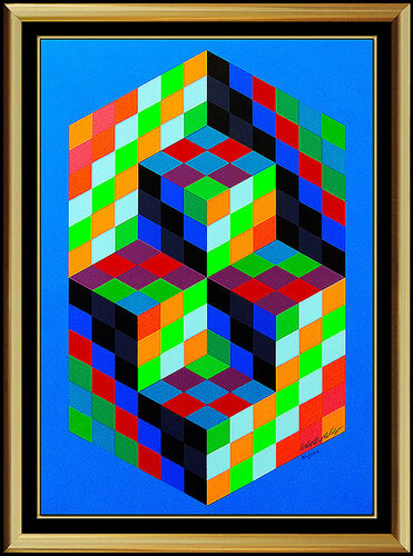 Vaar van Victor Vasarely, Afdruk te koop op Singulart