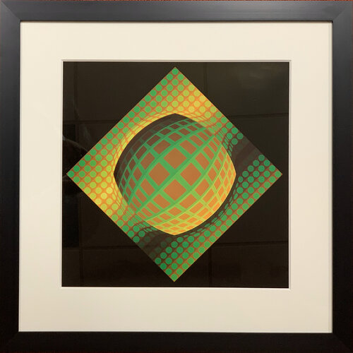 Vega-Zett-01 van Victor Vasarely, Afdruk te koop op Singulart