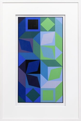 Dom IV BV van Victor Vasarely, Afdruk te koop op Singulart