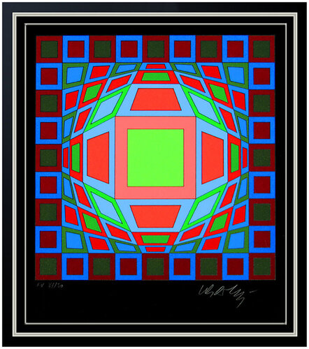 Microcosmos Gyemant van Victor Vasarely, Afdruk te koop op Singulart