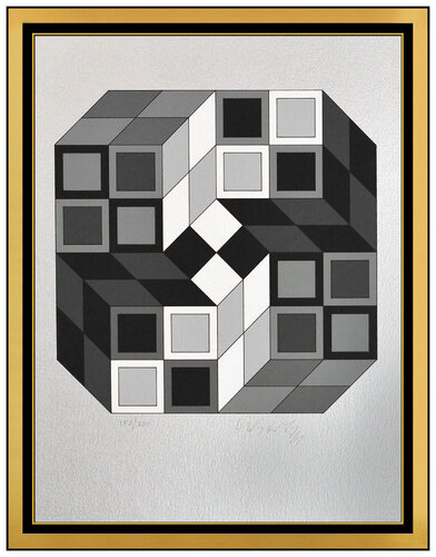 Micro Cosmos van Victor Vasarely, Afdruk te koop op Singulart