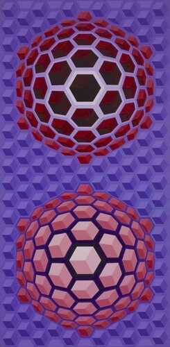Purple long van Victor Vasarely, Afdruk te koop op Singulart