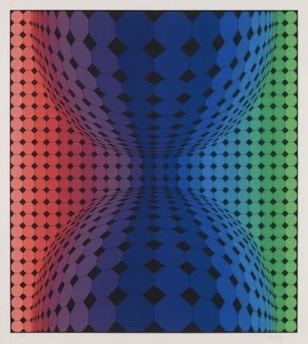 Attika 3 van Victor Vasarely, Afdruk te koop op Singulart