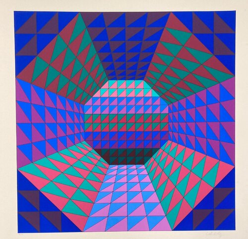 Haynal (from Vancouver) by Victor Vasarely, 인쇄 for Sale on Singulart