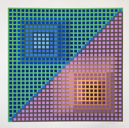 Lum van Victor Vasarely, Afdruk te koop op Singulart