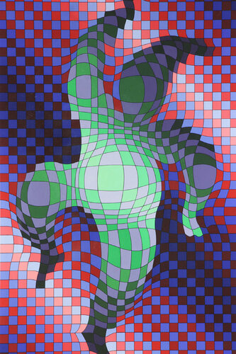 Harlequin van Victor Vasarely, Afdruk te koop op Singulart