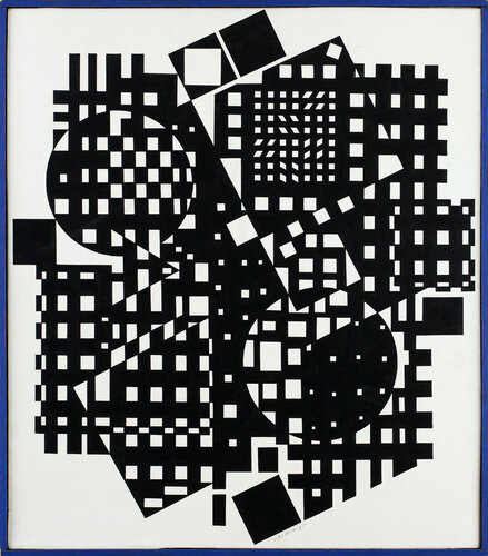 Törke-Positif van Victor Vasarely, Schilderij te koop op Singulart