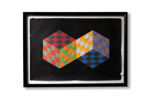 Kartsou (maqueta para serigrafía) van Victor Vasarely, Andere media te koop op Singulart