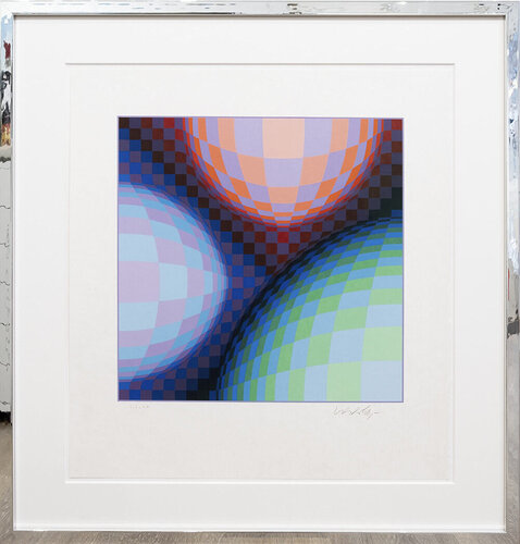 Trion D di Victor Vasarely, Opera su carta in vendita su Singulart