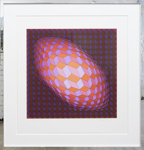 Andromeda di Victor Vasarely, Stampa in vendita su Singulart