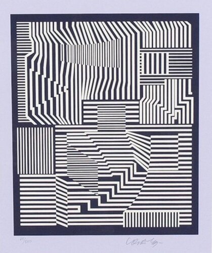 Untitled di Victor Vasarely, Stampa in vendita su Singulart