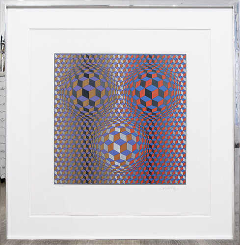 Conjunction di Victor Vasarely, Stampa in vendita su Singulart