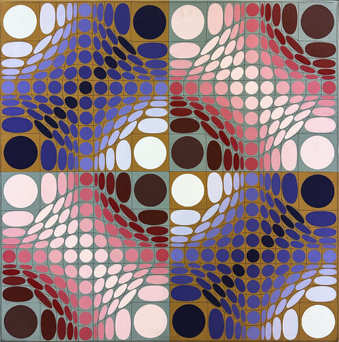 Telek di Victor Vasarely, Pittura in vendita su Singulart