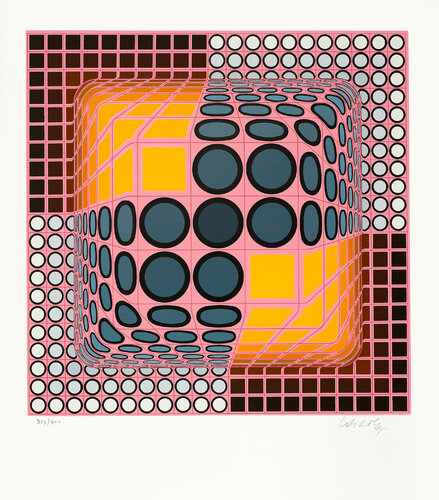 Jenge von Victor Vasarely, Druck kaufen auf Singulart