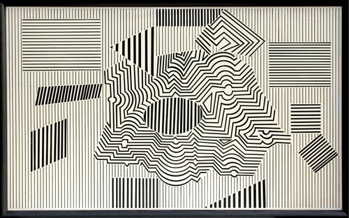 Operenccia by Victor Vasarely, 회화 for Sale on Singulart
